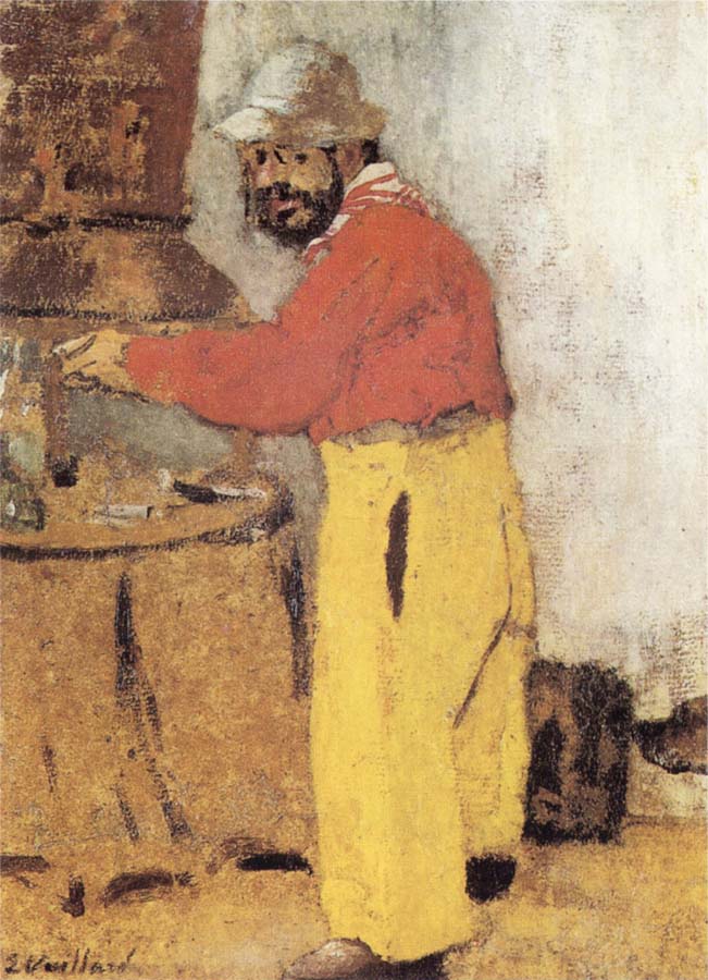 Edouard Vuillard Portrait of Toulouse Lautrec
